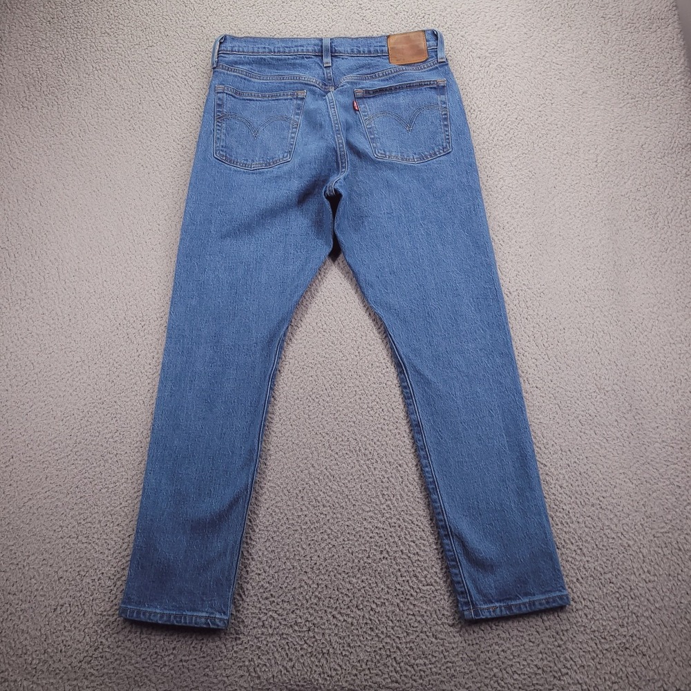 LEVIS 501 Jeans Size 30 Skinny High Rise Button Fly Premium Denim 30x28